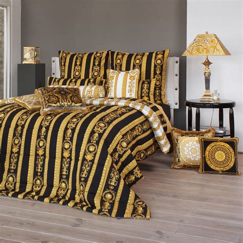 black versace bed set|versace comforter sets.